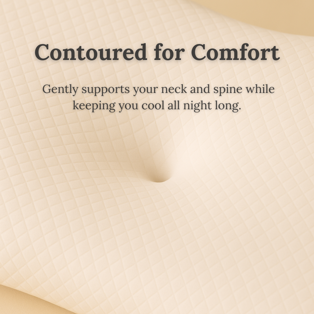 Ergonomic Cervical Contour Pillow