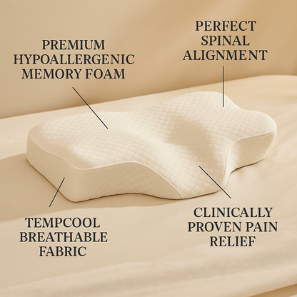Ergonomic Contour Pillow